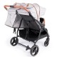 Καρότσι Διδύμων Coletto Enzo Twin Dark Grey