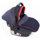 Κάθισμα Αυτοκινήτου Coletto 0-13kg με Βάση Isofix Navy Red