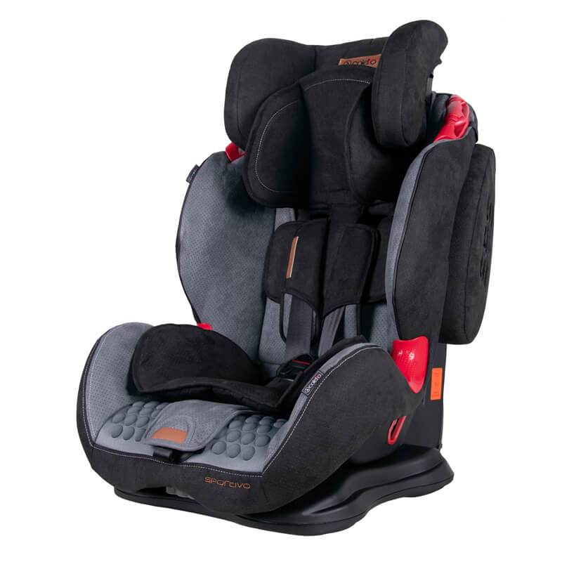 Κάθισμα Αυτοκινήτου Coletto Sportivo Isofix 9-36kg Black Grey