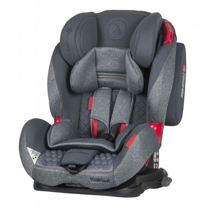 Κάθισμα Αυτοκινήτου Coletto Vivaro Isofix 9-36kg Grey