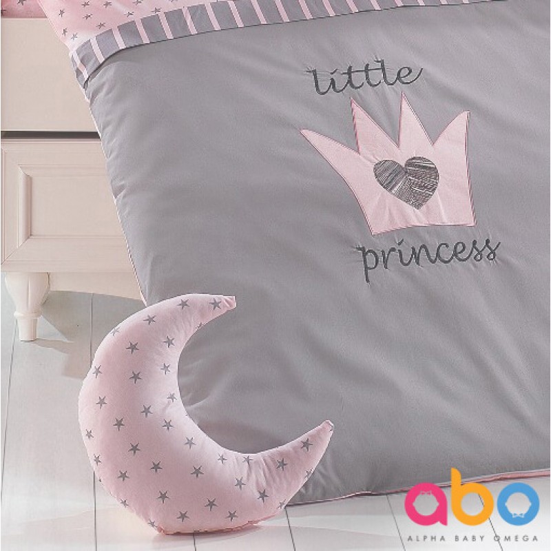 Προίκα Κρεβατιού Abo Little Princess 70x140 9 τμχ. Pink