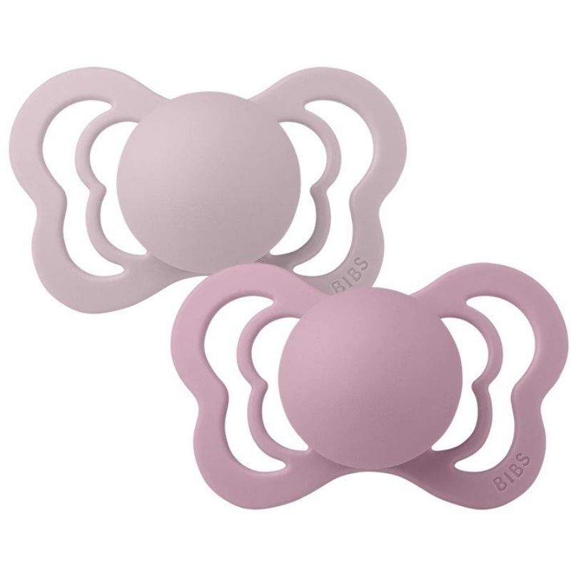 Πιπίλες BIBS Couture Silicone Dusky Lilac Heather One size 2 τμχ.