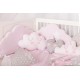 Βρεφική προίκα κρεβατιού Baby Star Cloud Pink