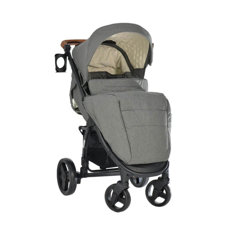 Πολυκαρότσι Bebe Stars Malibu 3 in 1 Grey