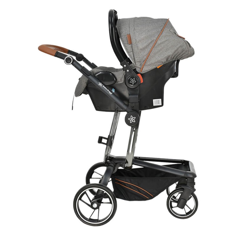 Πολυκαρότσι Bebe Stars Torro 3 in 1 Grey