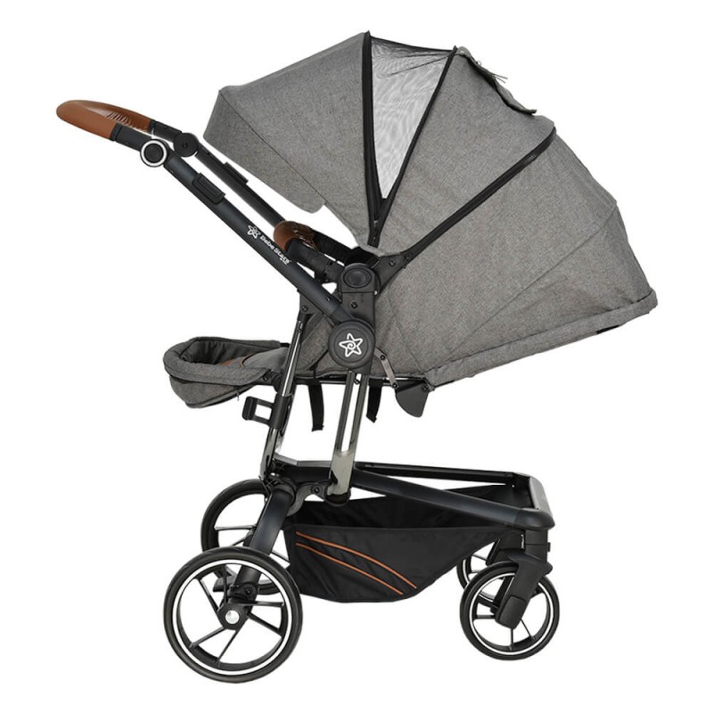 Πολυκαρότσι Bebe Stars Torro 3 in 1 Grey