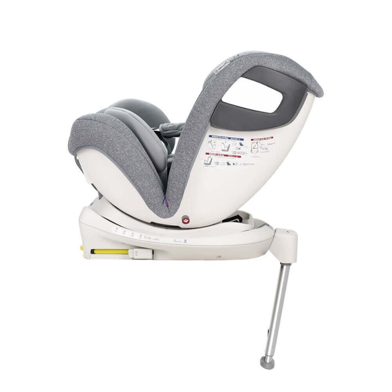 Κάθισμα Αυτοκινήτου Bebe Stars Apex 360° Isofix 0-36kg Grey