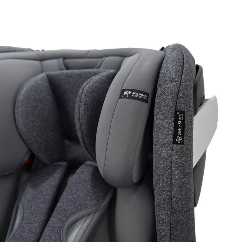 Κάθισμα Αυτοκινήτου Bebe Stars Apex 360° Isofix 0-36kg Grey