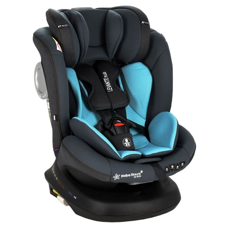 Κάθισμα Αυτοκινήτου Bebe Stars Levante Plus Isofix 360° Petrol