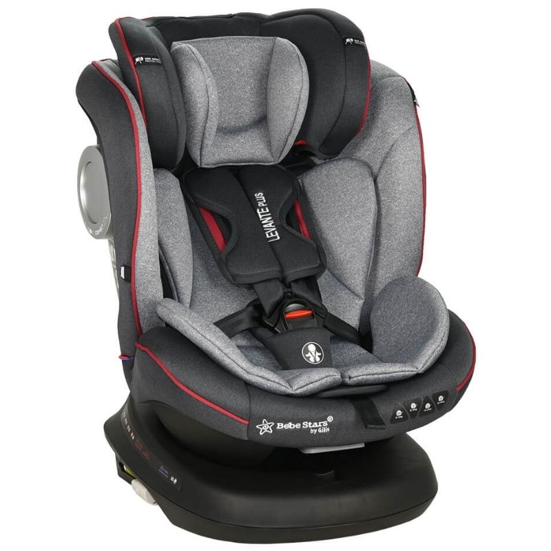 Κάθισμα Αυτοκινήτου Bebe Stars Levante Plus Isofix 360° Red