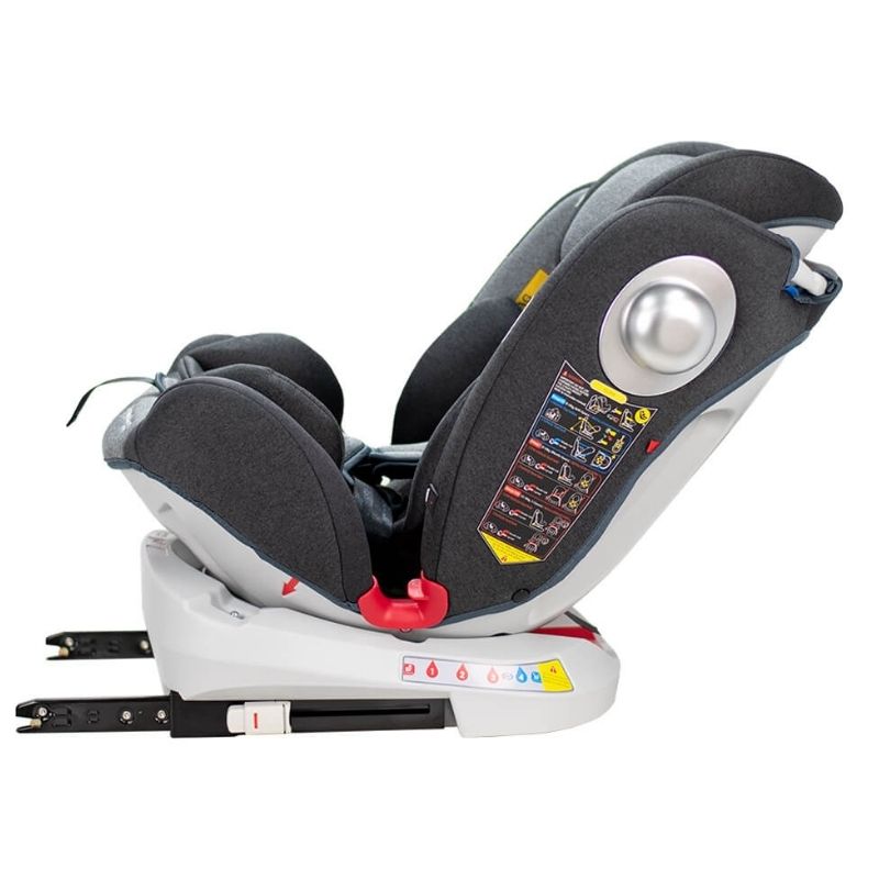 Κάθισμα αυτοκινήτου Bebe Stars Macan Isofix 360° 0-36kg Grey 