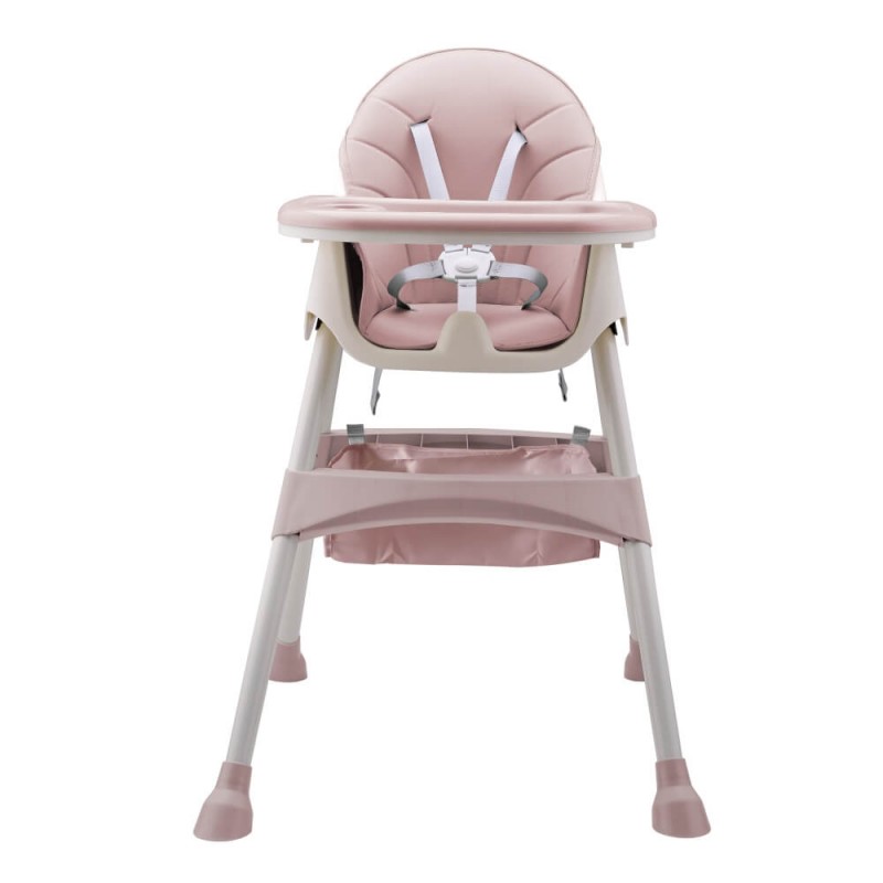 Καρεκλάκι φαγητού Bebe Stars Cozy 2 in 1 Pink