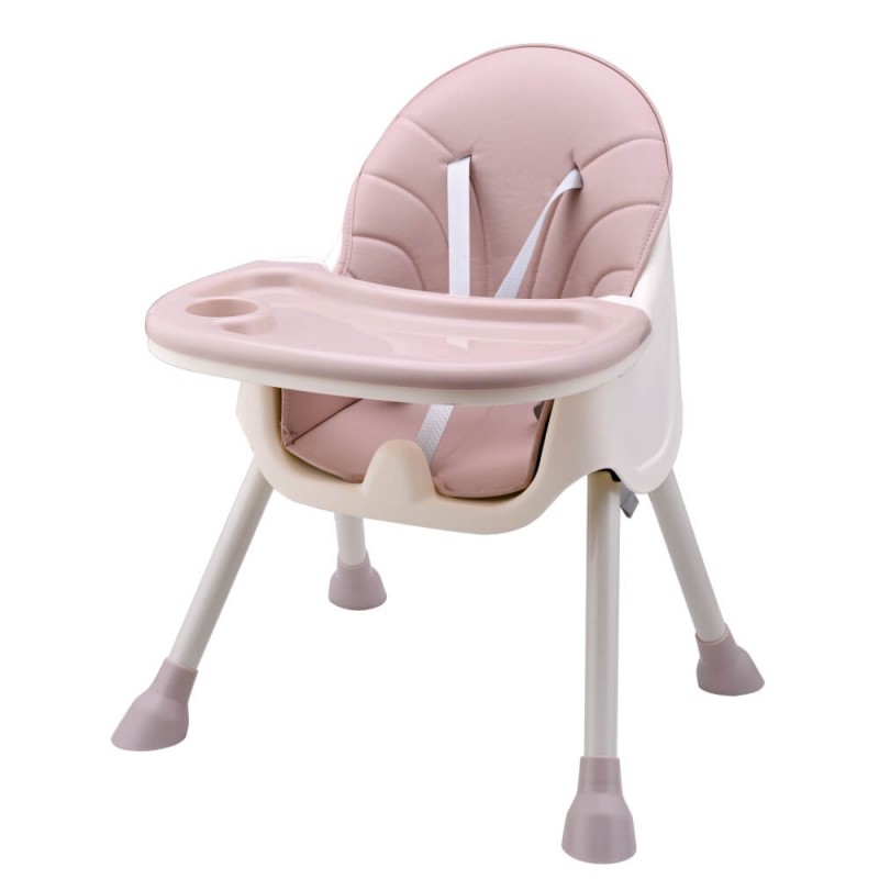 Καρεκλάκι φαγητού Bebe Stars Cozy 2 in 1 Pink