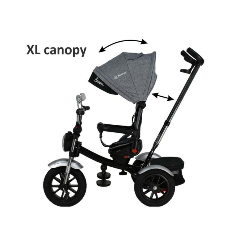 Ποδηλατάκι Bebe Stars Chopper 6 in 1 Grey