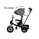 Ποδηλατάκι Bebe Stars Chopper 6 in 1 Grey