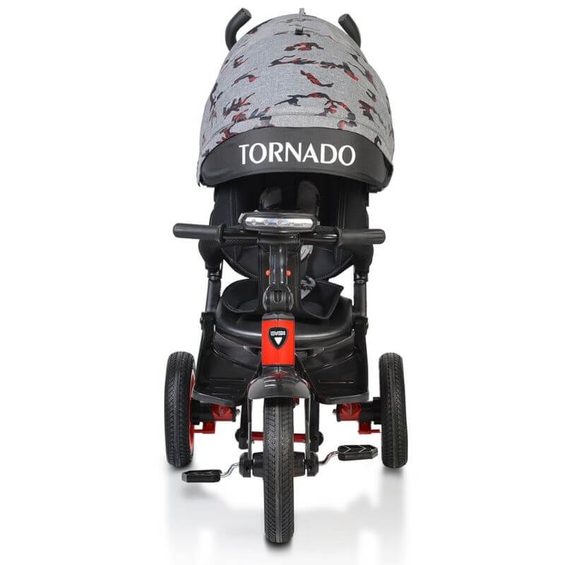 Τρίκυκλο Ποδηλατάκι Byox Tornado Air Wheels με μουσική Red  