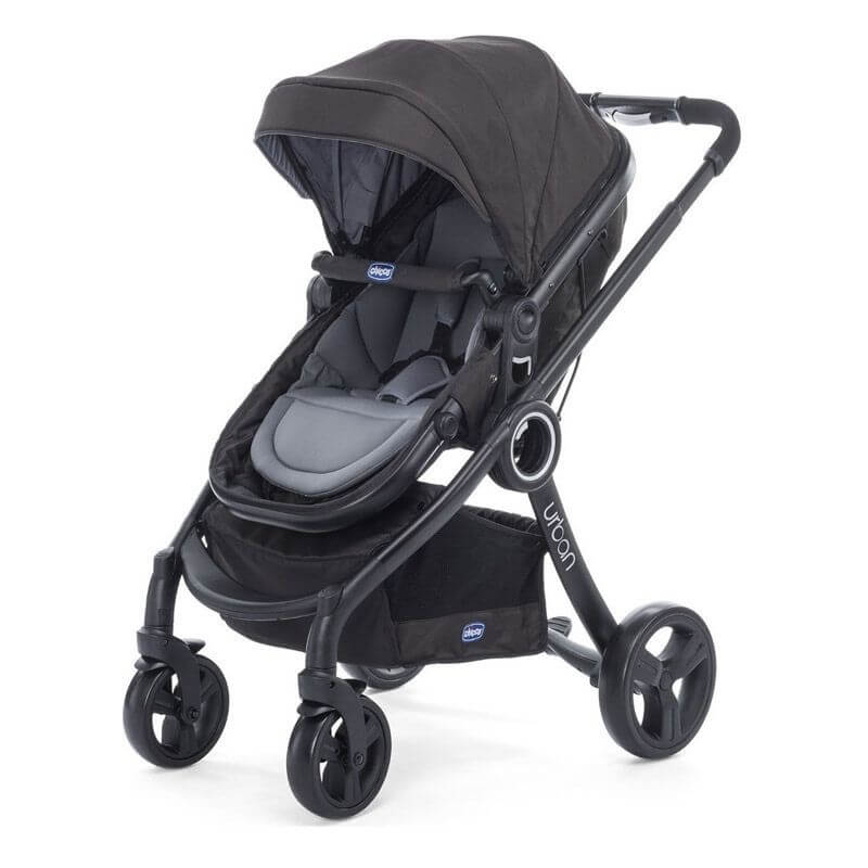 Καρότσι Αναστρέψιμο Chicco Urban Plus 2 in 1 Black