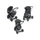 Καρότσι Αναστρέψιμο Chicco Urban Plus 2 in 1 Black