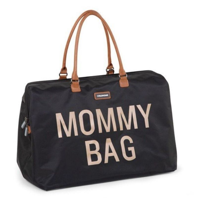 Τσάντα αλλαγής Childhome Mommy Bag Big Black Gold