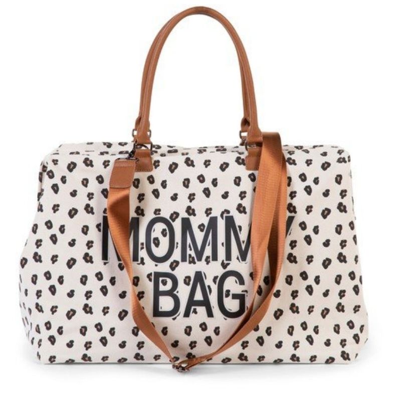 Τσάντα αλλαγής Childhome Mommy Bag Big Canvas Leopard