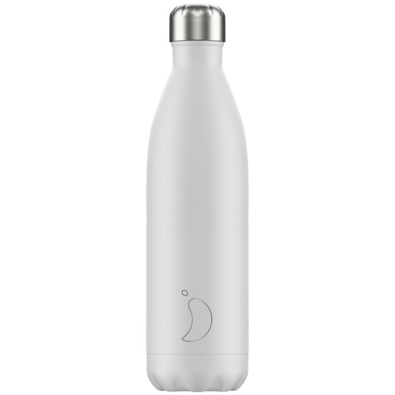 Θερμός Chilly's Matte White 750ml