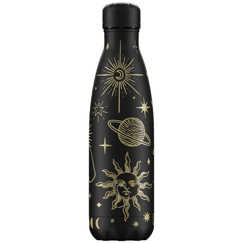 Θερμός Chilly's Mystic Black 500ml