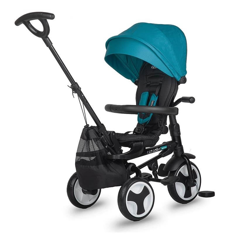 Τρίκυκλο Αναδιπλούμενο Ποδηλατάκι Smart Baby Coccolle Spectra Air Gel Greystone