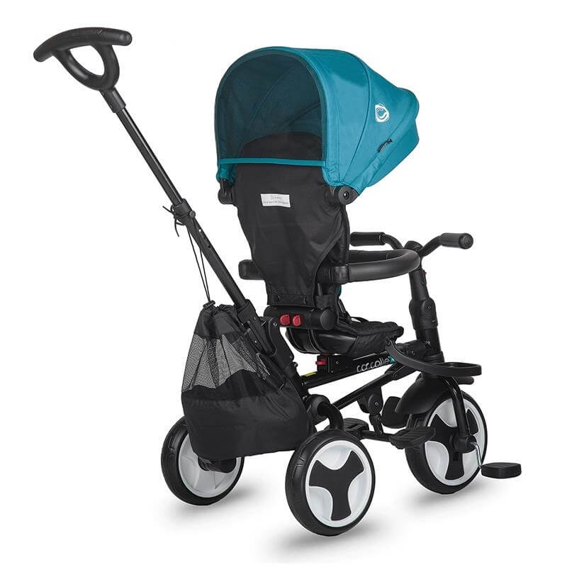 Τρίκυκλο Αναδιπλούμενο Ποδηλατάκι Smart Baby Coccolle Spectra Air Gel Greystone