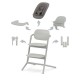 Καρέκλα Φαγητού Cybex Bouncer Lemo 4 in 1 Set Suede Grey