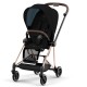 Βρεφικό Καρότσι Cybex Mios RoseGold Deep Black