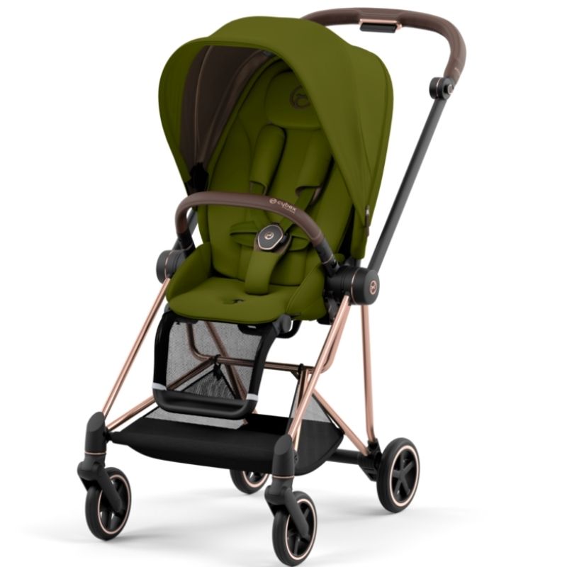 Βρεφικό Καρότσι Cybex Mios RoseGold Khaki Green