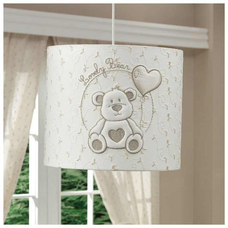 Φωτιστικό Οροφής Funna Baby Lovely Bear Cream