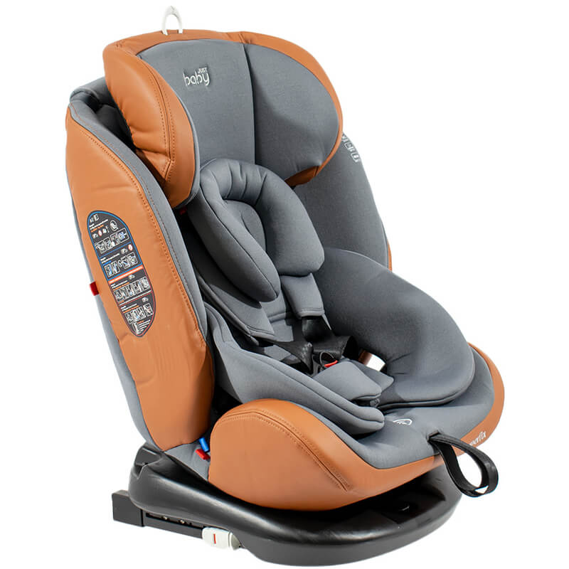 Κάθισμα Αυτοκινήτου just Baby Super Fix 360° 0-36kg Grey