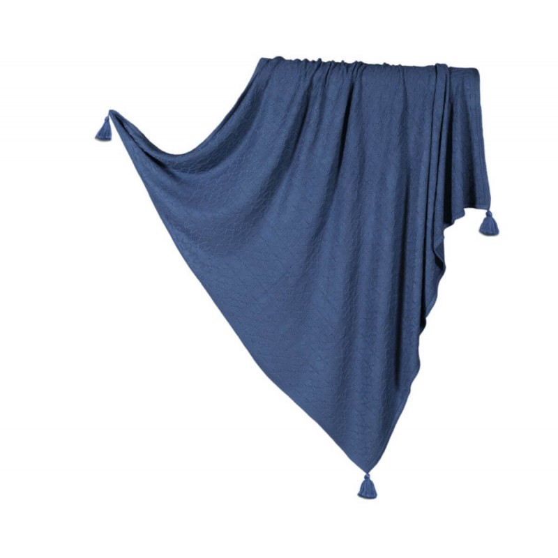 Κουβέρτα La Millou Bamboo Tender Blanket Blue Soul