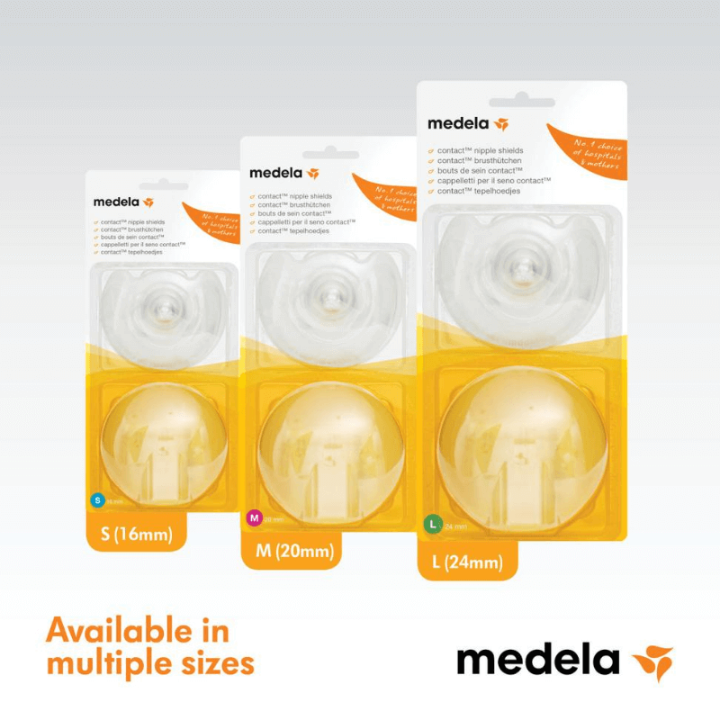 Ψευδοθηλές Medela Contact Nipple Shields 2τμχ (Small)