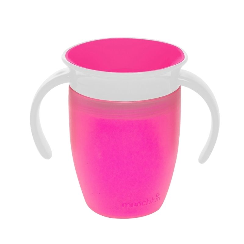 Κύπελλo Munchkin Miracle 360ᵒ Trainer Cup 6+ μηνών 207ml Pink