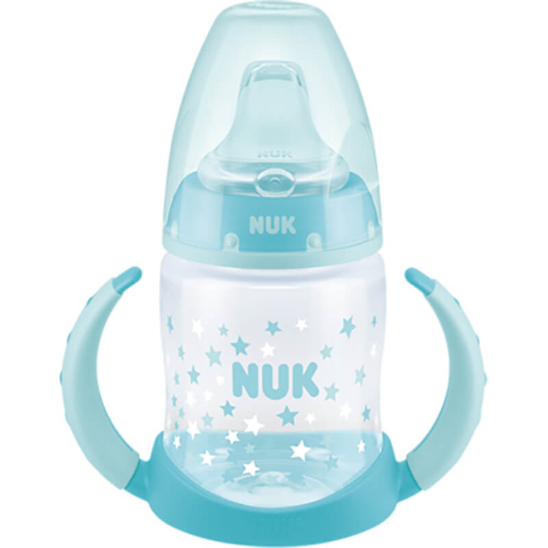 Μπιμπερό εκπαίδευσης NUK First Choice 150 ml με ρύγχος Blue