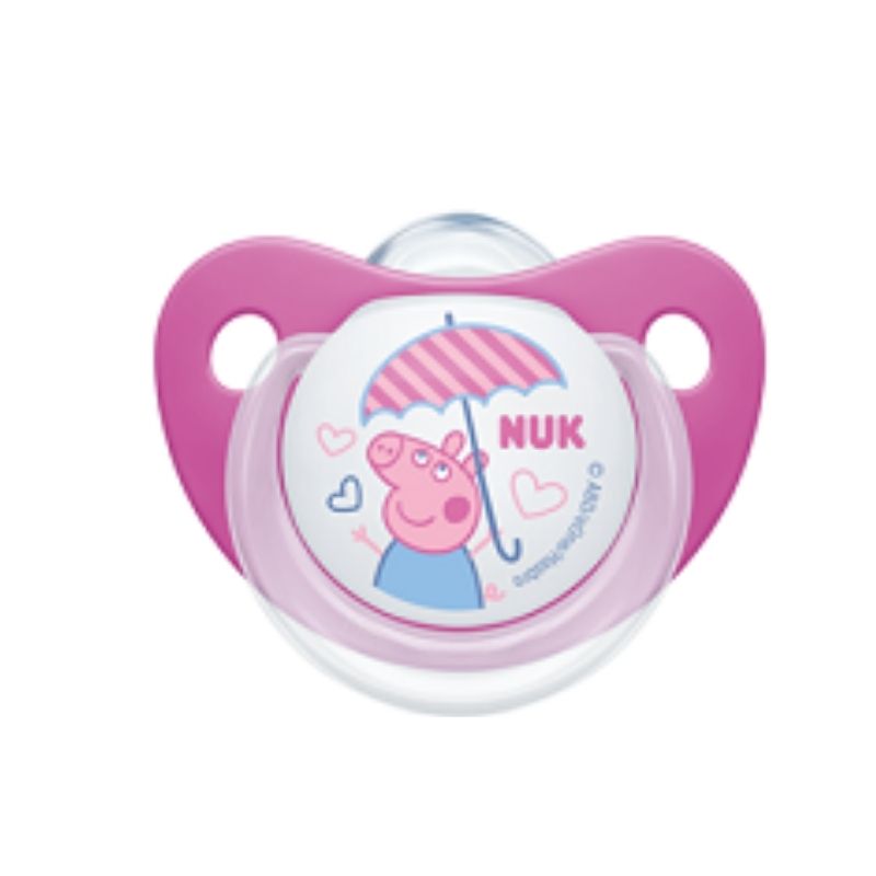 Πιπίλα NUK Trendline Peppa Pig 6-18m Pink