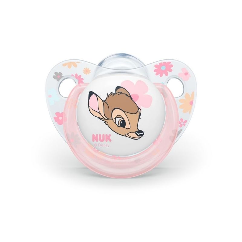 Πιπίλα NUK Trendline Disney Classics Trendline Silic 0-6m Bambi  