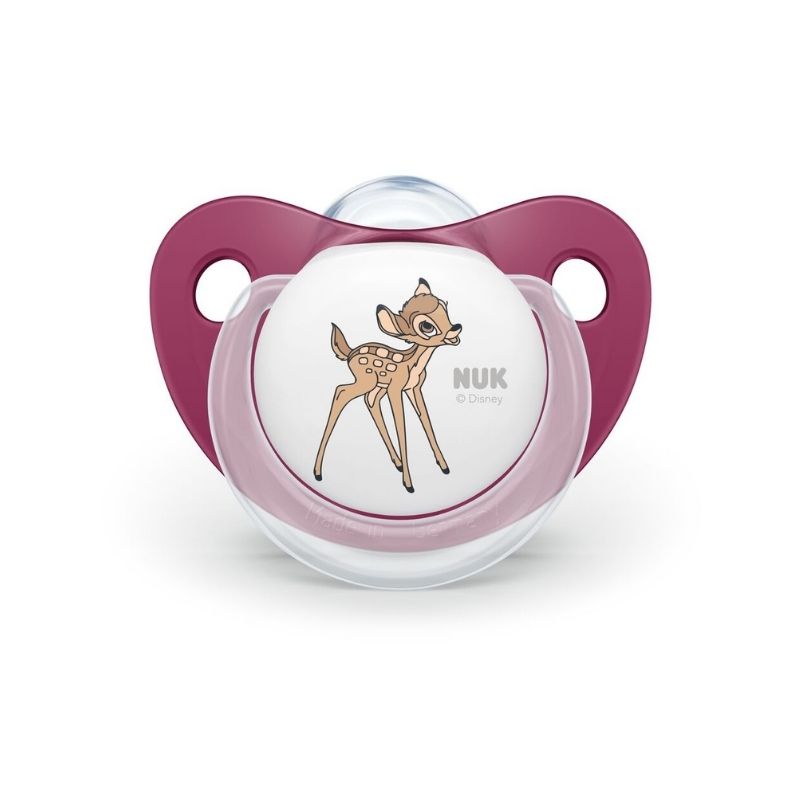 Πιπίλα NUK Trendline Disney Classics Trendline Silic 0-6m Bambi  