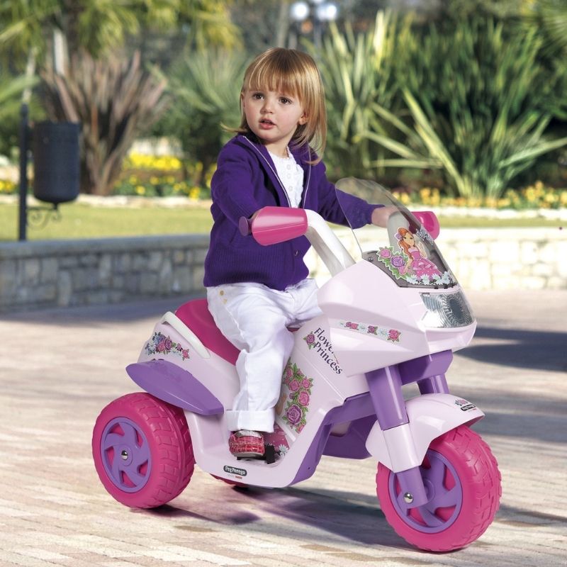 Ηλεκτροκίνητη Μηχανή Peg Perego 6V Flower Princess