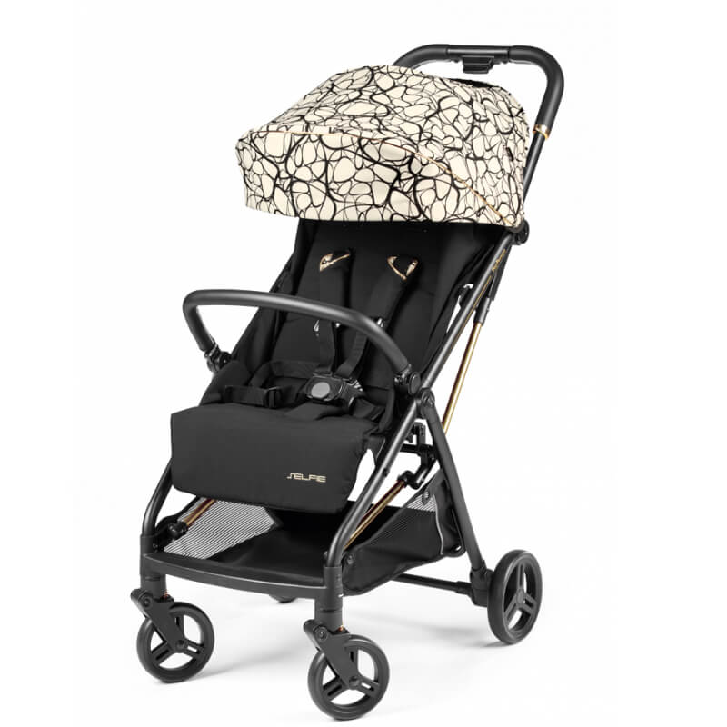 Καρότσι Peg Perego Selfie Graphite Gold