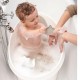 Μπανάκι Shnuggle Toddler Bath Λευκό Γκρί με τάπα