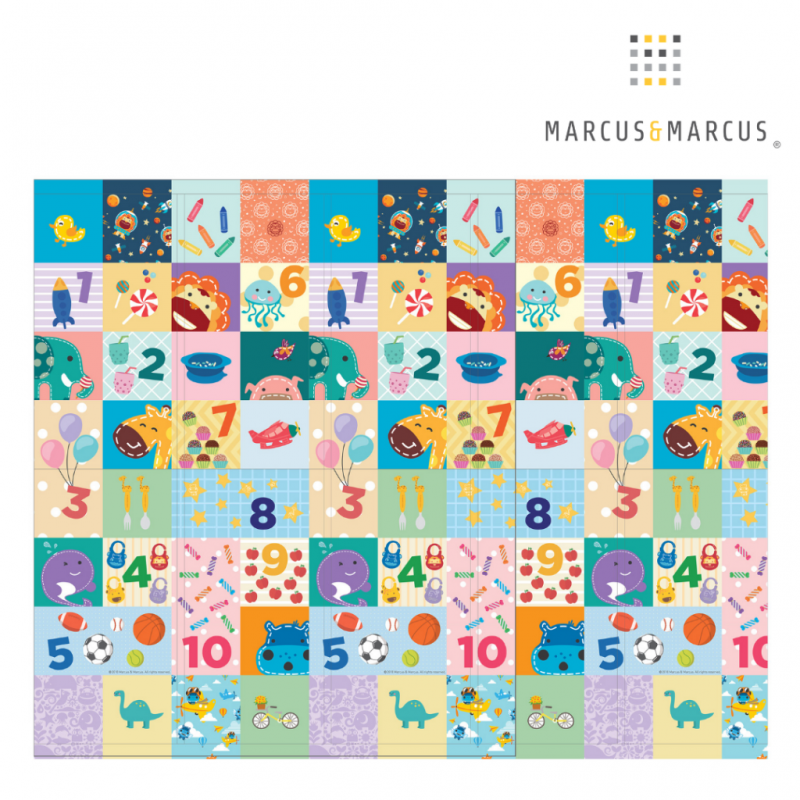 Χαλάκι δραστηριοτήτων Marcus & Marcus ABC/Love Counting  200x150